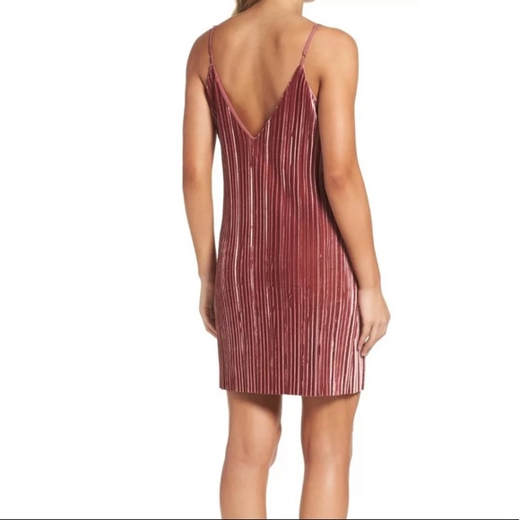 Bardot NWT Velvety Pink Cocktail Dress 10 - Picture 2 of 8